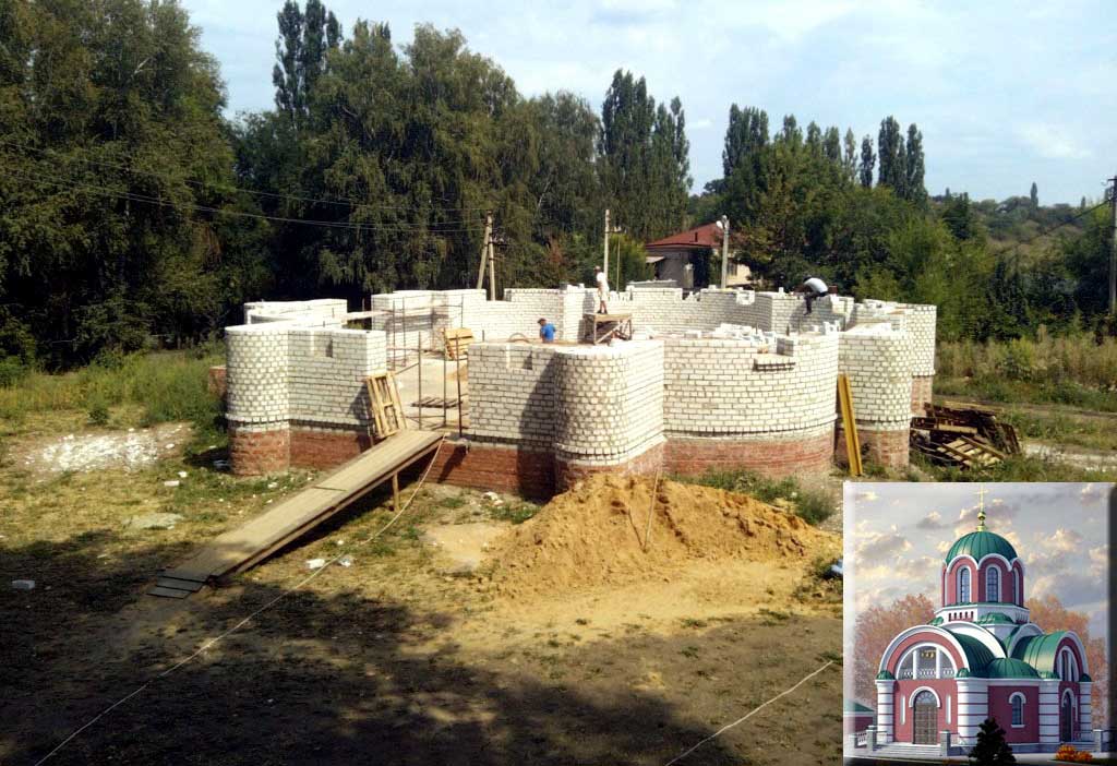 Храм мч. Трифона Апамейского с. Орловка Воронежской епархии