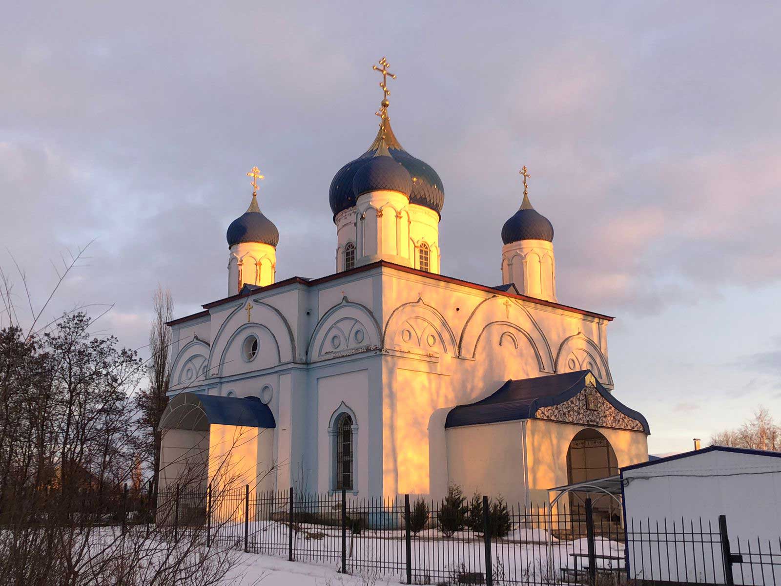Успенский храм с.Красный лог Воронежской области