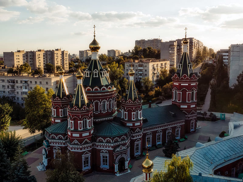 Храм Казанской иконы Божией матери г.Волгограда