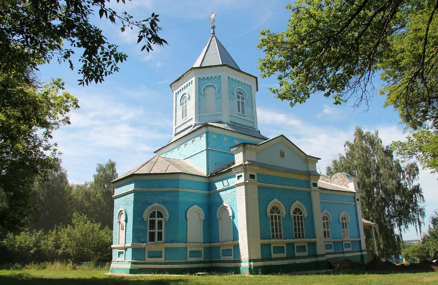 Храм Неопалимой Купины С. Олым Курской области