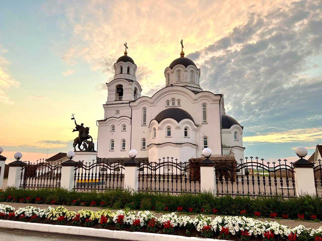 Храм Рождества Христова с.Частоозерье Курганской области