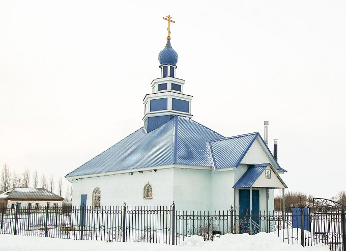 Казанский храм с. Махровка Воронежской области