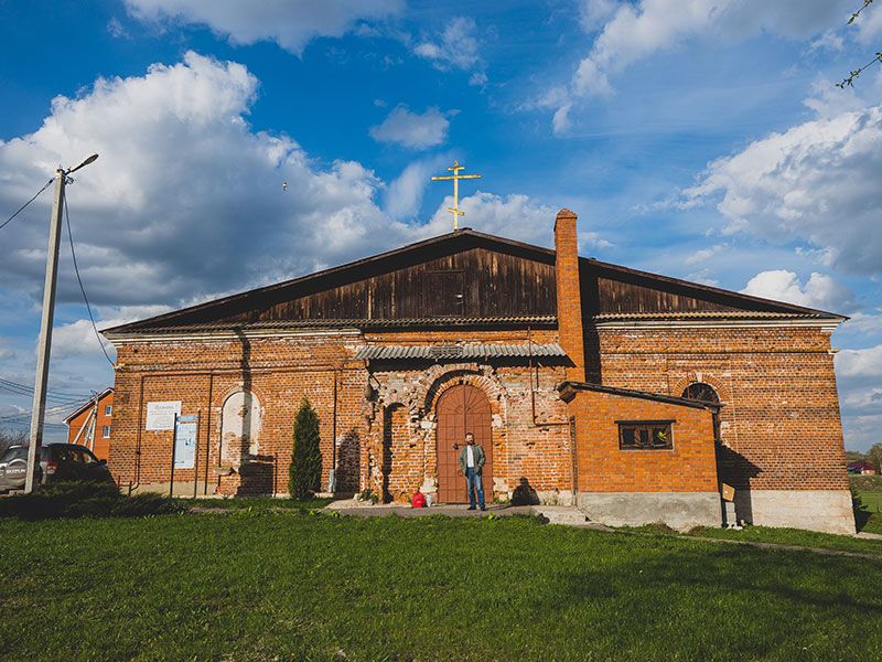 Покровский храм с. Лысцево Коломенской епархии