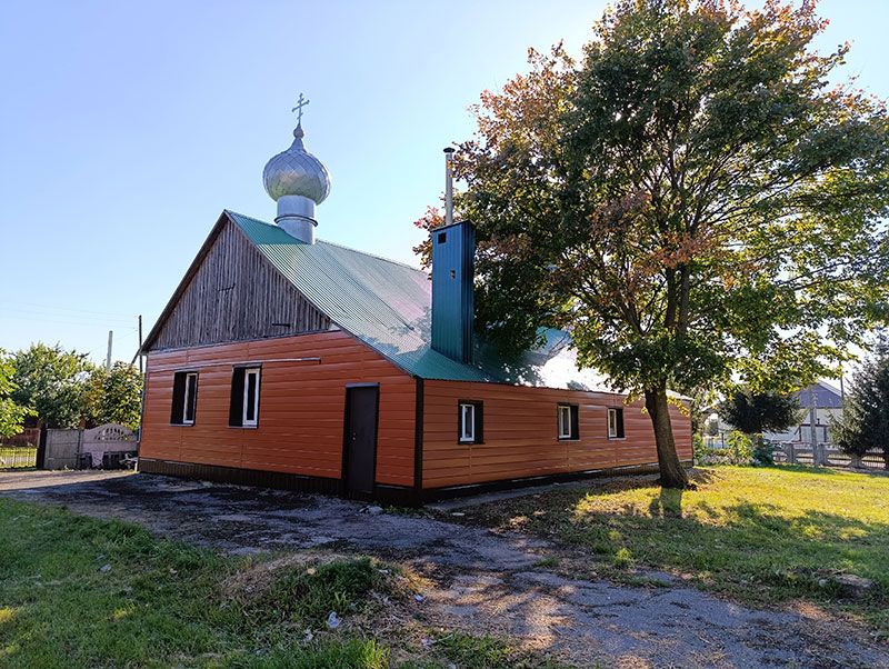 Всехсвятский храм с. Борки Липецкой области